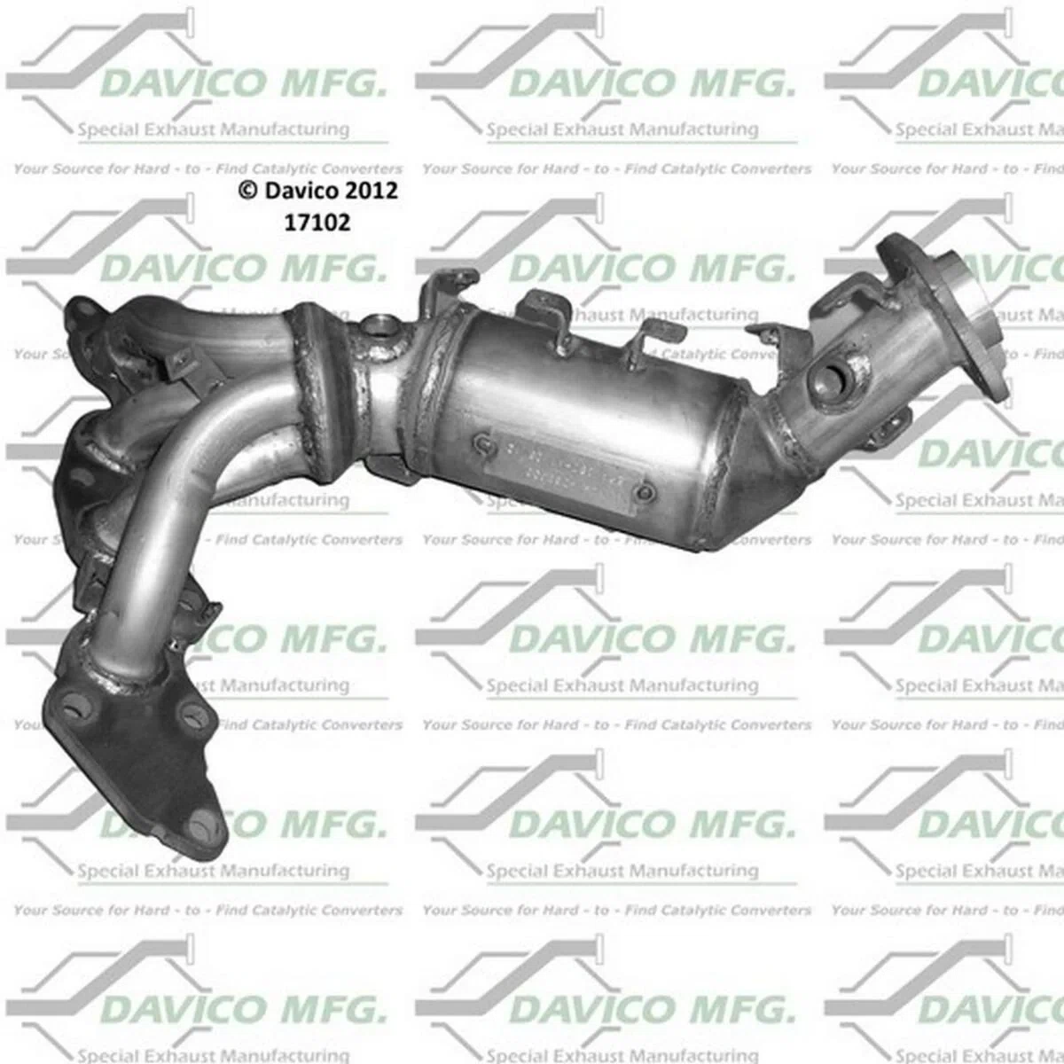 2003-2008 Mazda 6 Catalytic Converter 17102